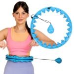 FH01 BLUE HULA HOP WITH WEIGHT - Image 2