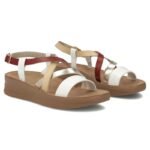 Filippo DS7904 womens Roman wedge sandals - Image 4