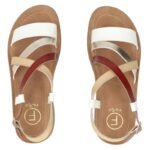 Filippo DS7904 womens Roman wedge sandals - Image 5