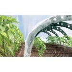 FLOO GREENHOUSE FOIL TUNNEL 240CM FOREST GREEN - Image 2