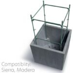 FLOO SUPPORTS PLANT SUPPORT 21x21x120CM FOREST GREEN - Image 3