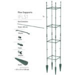 FLOO SUPPORTS PLANT SUPPORT 21x21x120CM FOREST GREEN - Image 5