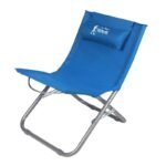 FOLDABLE BEACH CHAIR BLUE - Image 4