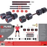 FOLDABLE COMPOSITE BAR BELL 40KG PURE 2 IMPROVE - Image 8