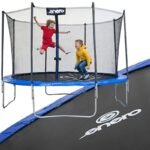 FOLDABLE GARDEN TRAMPPOLINE WITH INNER NET 10FT 305CM ENERO