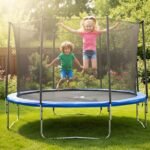 FOLDABLE GARDEN TRAMPPOLINE WITH INNER NET 10FT 305CM ENERO - Image 6