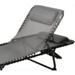 FOLDABLE TEXTLINE GRAPHITE CAMPING GARDEN BED - Image 2