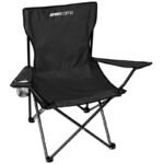 FOLDING CAMPING CHAIR 50X50X80CM BLACK - Image 6