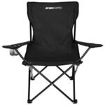 FOLDING CAMPING CHAIR 50X50X80CM BLACK - Image 7