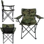 FOLDING CAMPING CHAIR 50X50X80CM CAMUFLAGE ENERO CAMP - Image 3