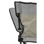 FOLDING CAMPING CHAIR 50X50X80CM GRAY - Image 4