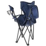 FOLDING CAMPING CHAIR 50X50X80CM NAVY BLUE - Image 5