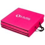 Folding gymnastic mattress pink 1800x600x500mm HMS MGS02 - Image 4