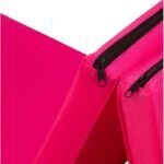 Folding gymnastic mattress pink 1800x600x500mm HMS MGS02 - Image 5