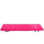 Folding gymnastic mattress pink 1800x600x500mm HMS MGS02 - Image 6