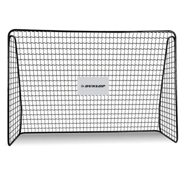 FOOTBALL GOAL WITH NET 300x205x120CM DUNLOP