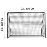 FOOTBALL GOAL WITH NET 300x205x120CM DUNLOP - Image 5