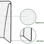 FOOTBALL GOAL WITH NET 300x205x120CM UMBRO - Image 3
