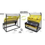 FOOTBALL TRAINING SET GOAL TRAINING FRAME 2IN1 - Image 4