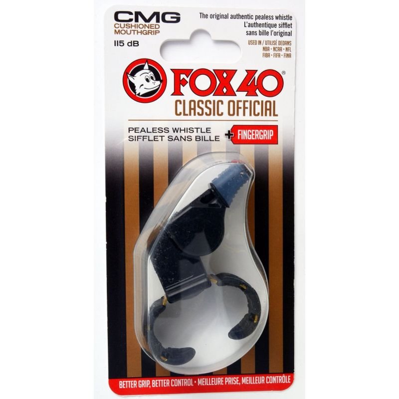 lupin-wear-ca-fox-40-classic-official-fingergrip-whistle-cmg-9609-0008-5495 FOX 40 Classic Official Fingergrip whistle CMG 9609-0008 - Image 1