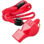 FOX 40 CLASSIC ORANGE WHISTLE WITH STRING