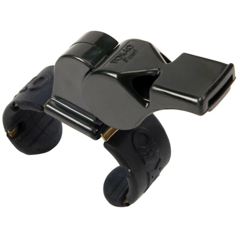 lupin-wear-ca-fox-40-classic-whistle-black-fingergrip-1842854 FOX 40 CLASSIC WHISTLE BLACK FINGERGRIP - Image 1