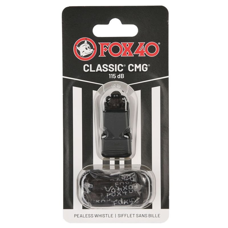 lupin-wear-ca-fox-40-cmg-official-classic-whistle-string-9601-0008-4439 FOX 40 CMG Official Classic whistle + string 9601-0008 - Image 1