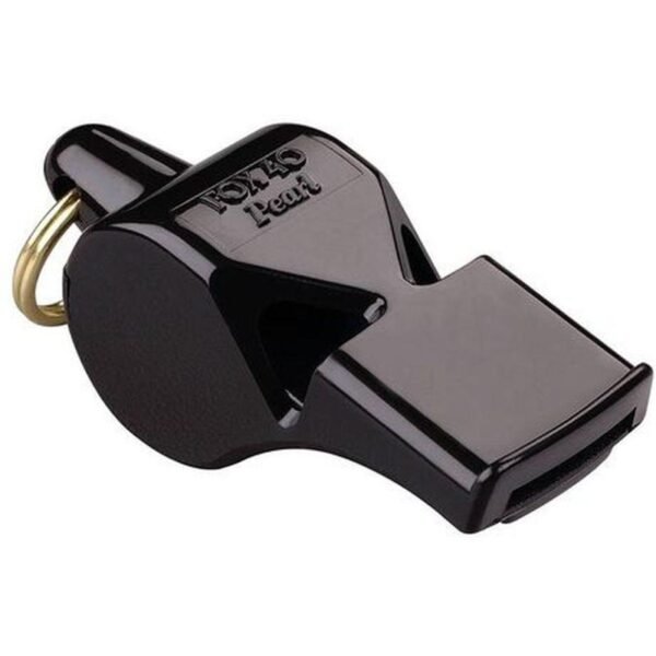 FOX 40 PEARL WHISTLE WITHOUT STRING BLACK