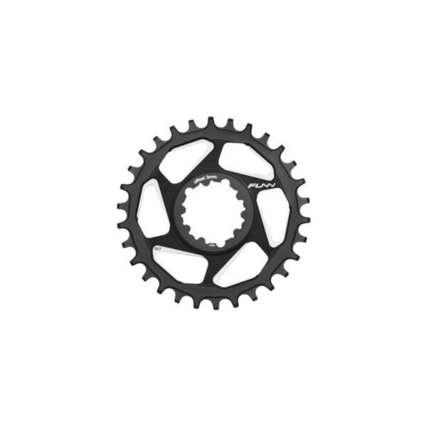 FUNN SOLO DX BOOST Mechanical Chainring Crankset Black 30T