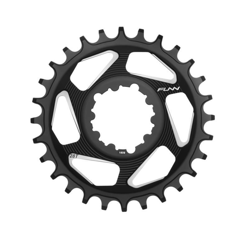lupin-wear-ca-funn-solo-dx-mechanical-chainring-black-28t-1890592 FUNN SOLO DX mechanical chainring black 28T - Image 1