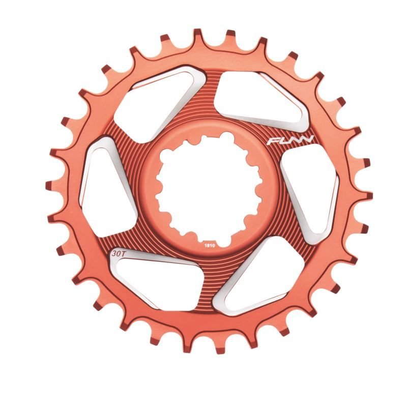 lupin-wear-ca-funn-solo-dx-mechanical-chainring-red-30t-1890593 FUNN SOLO DX mechanical chainring red 30T - Image 1