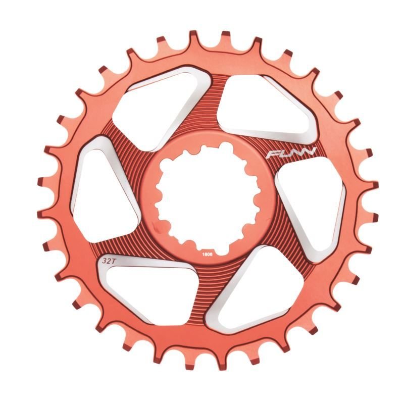 lupin-wear-ca-funn-solo-dx-mechanical-chainring-red-32t-1890885 FUNN SOLO DX mechanical chainring red 32T - Image 1