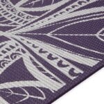 Gaiam Aubergine Medallion yoga mat 6 mm 63844 - Image 8