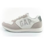 Gap womens sports shoes Nashville Arch Logo sneakers fashionable comfortable white beige - Image 2