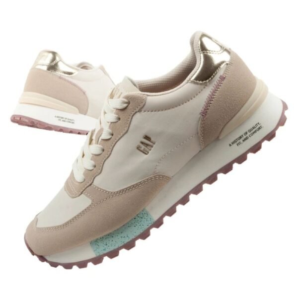 Gap womens sports shoes Osaka beige sneakers comfortable fashionable