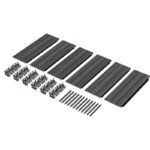 GARDEN BED EDGE BASE WOOD 6 ELEMENTS ANTHRACITE - Image 7