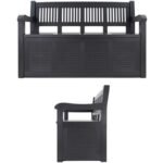 GARDEN BENCH 2IN1 130x60x85CM - Image 3