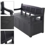 GARDEN BENCH 2IN1 130x60x85CM - Image 4