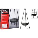 GARDEN GRILL HANGING ON A TRIPOD 52CM - Image 3