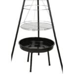 GARDEN GRILL HANGING ON A TRIPOD 52CM - Image 4