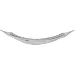 GARDEN HAMMOCK 2-PERSON LUXE XXL 250x150CM WITH SPREADER BAR AND COVER GRAY 1031170 - Image 6
