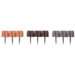GARDEN PALISADE LAWN EDGE 302CM IPAL 6 TERRACOTTA - Image 2