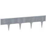 GARDEN PALISADE LAWN EDGE BORDER WICKER 390CM GREY STONE - Image 2