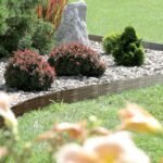 GARDEN PALISADE LAWN EDGE BORDER WICKER 390CM GREY STONE - Image 5