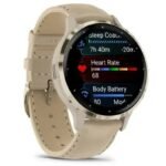 Garmin 010-02785-55 Smartwatch / Sports Watch 3.05 cm (1.2") AMOLED 41 mm Digital 390 x 390 px Touchscreen Gold Wi-Fi GPS - Image 4