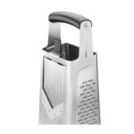 GEFU 10761 Manual Grater/Spiralizer Grater with Container Black, Silver - Image 3
