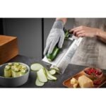 GEFU 10761 Manual Grater/Spiralizer Grater with Container Black, Silver - Image 8