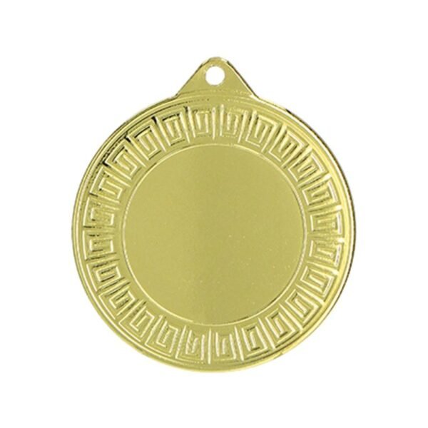 General gold medal with space for a sticker
