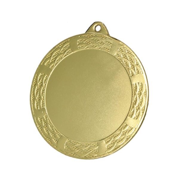 General gold medal with space for a sticker