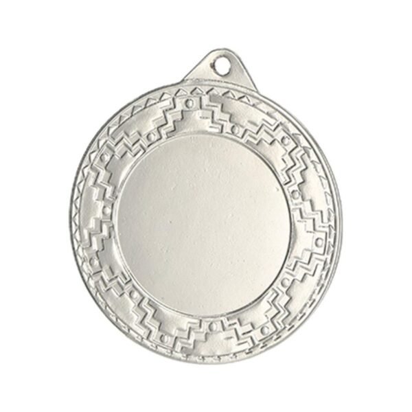 General silver medal with space for a sticker